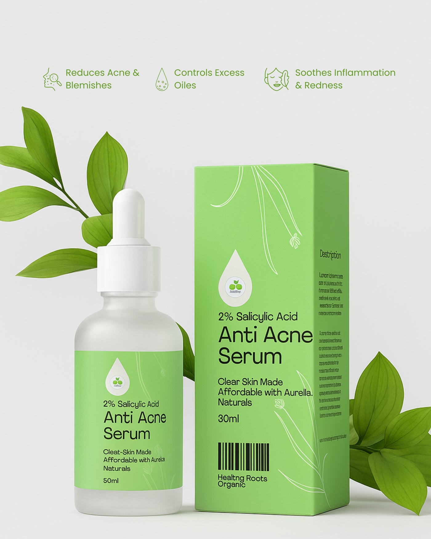 🏷️ 2% SALICYLIC ACID ANTI ACNE SERUM 🌿