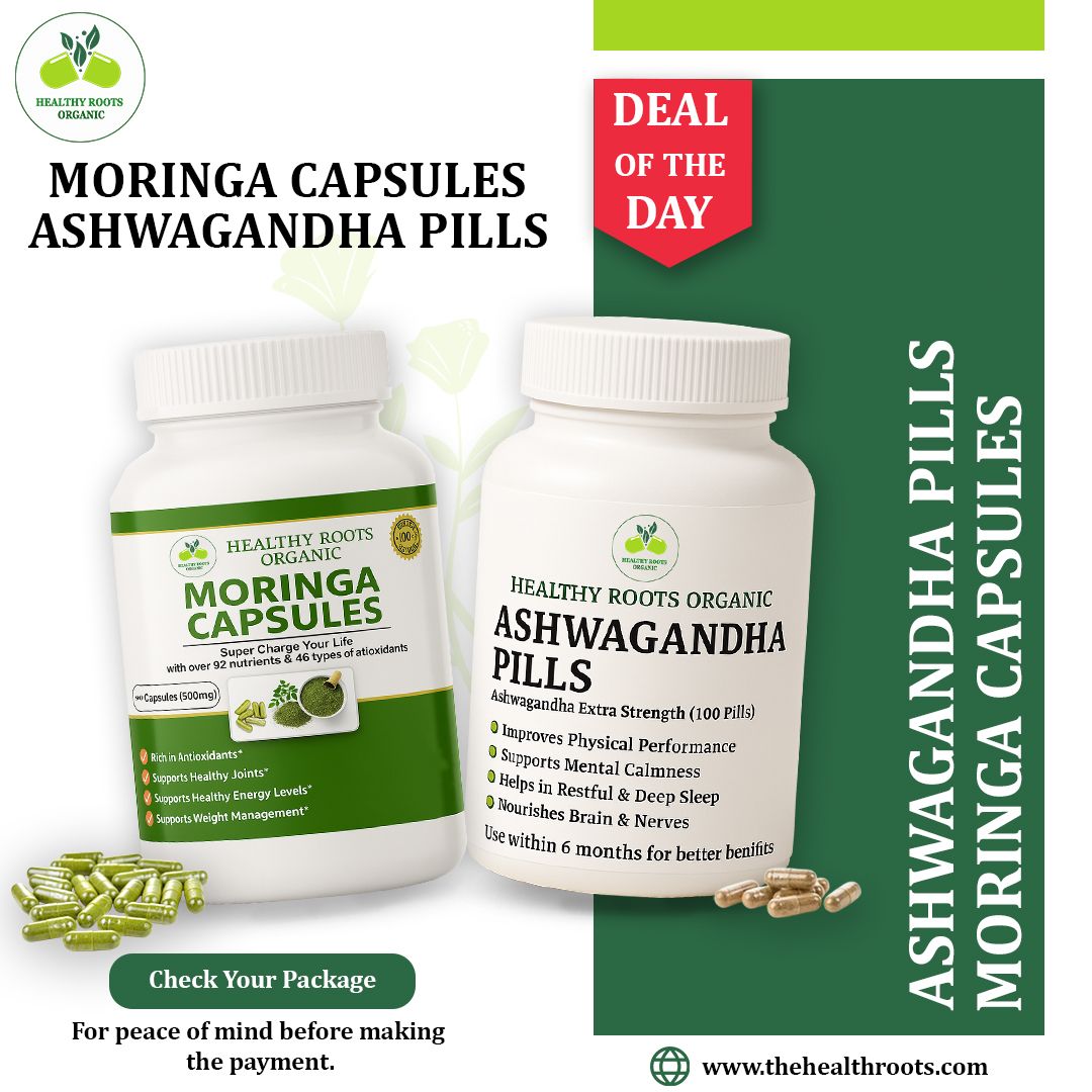 MORINGA & ASHWAGANDAH PILLS
