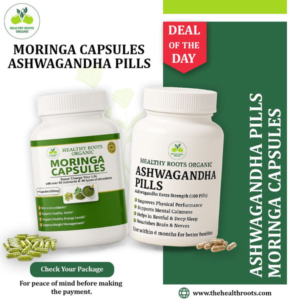 MORINGA & ASHWAGANDAH PILLS