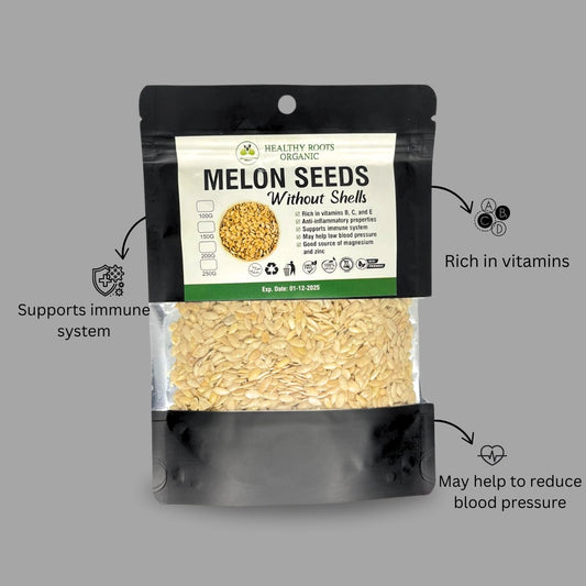 250G MELON SEED | RICH IN VITAMINS & SUPPORTS IMMUNE SYSTEM & REDUCE BLOOD PRESSURE