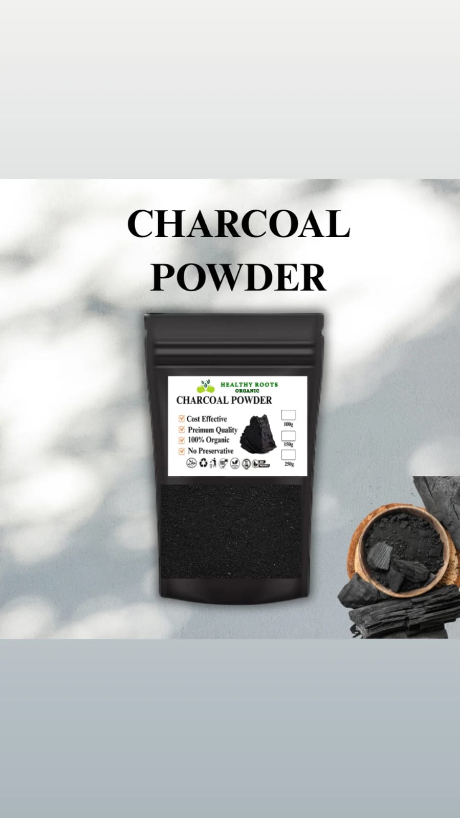 CHARCOAL POWDER\\100G