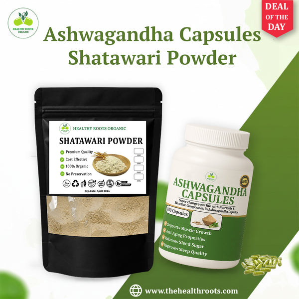 ASHWAGANDAH PILLS & SHATAWARI POWDER