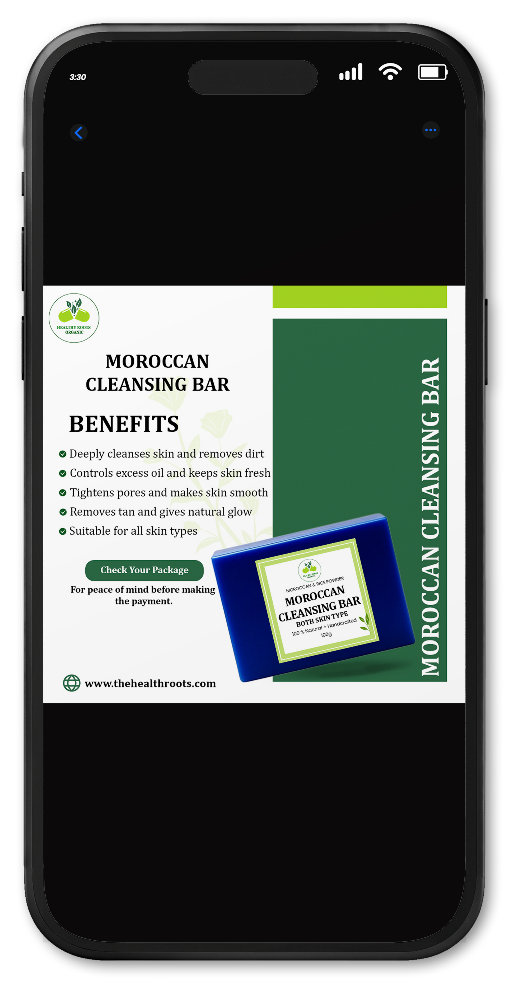 Morocan Cleanser Bar